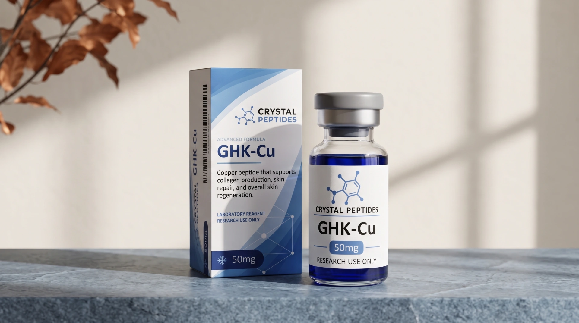 GHK-Cu: il peptide del rame nella ricerca anti-età
