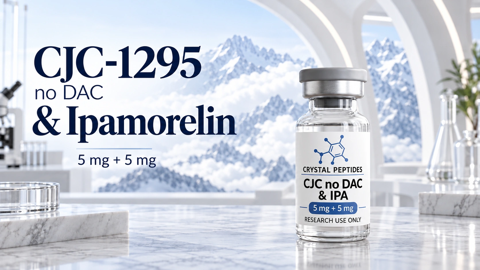 CJC-1295 e Ipamorelin: due vie, non una combinazione comprovata