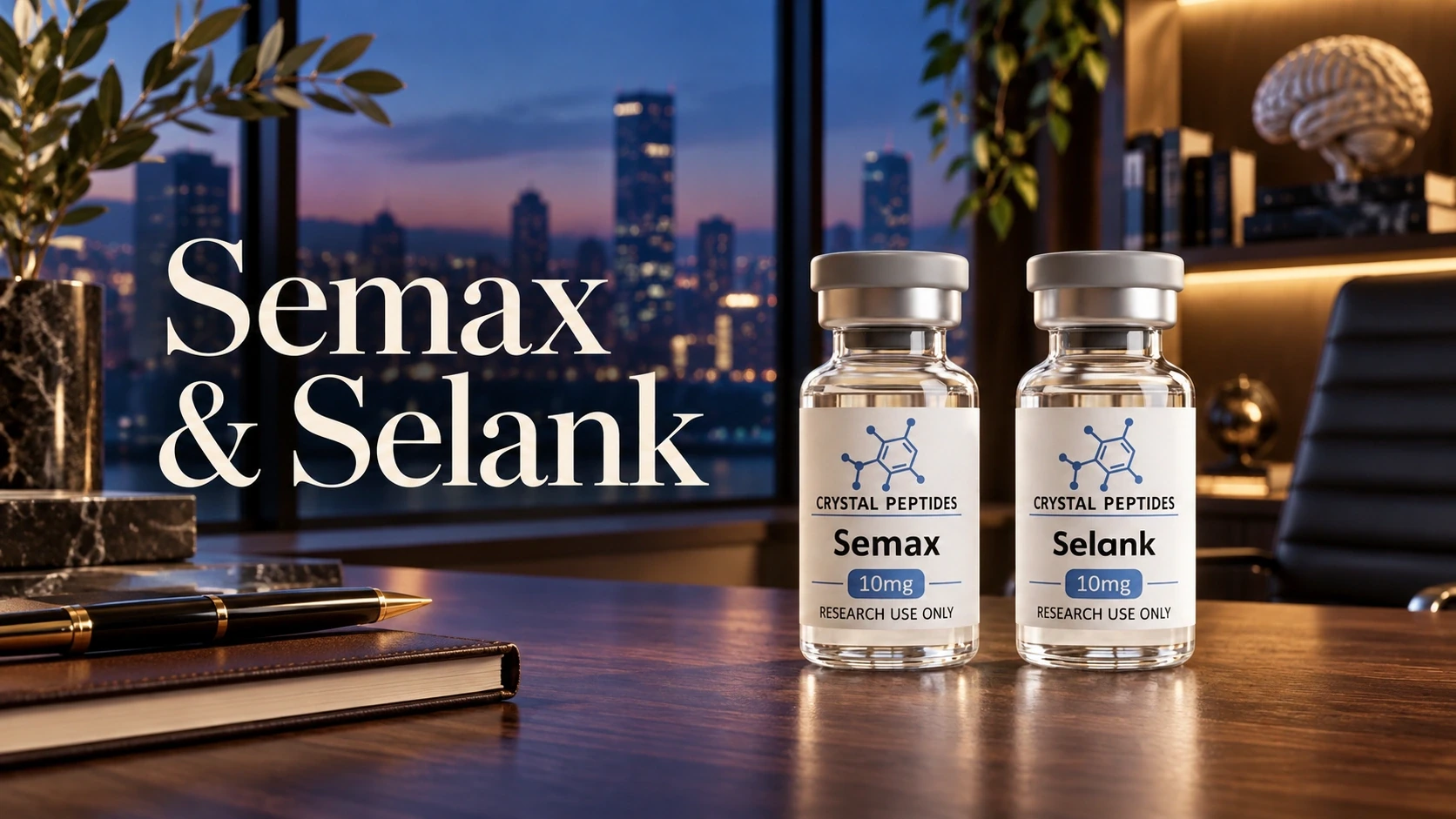 Semax e Selank: due composti, diverse domande di ricerca